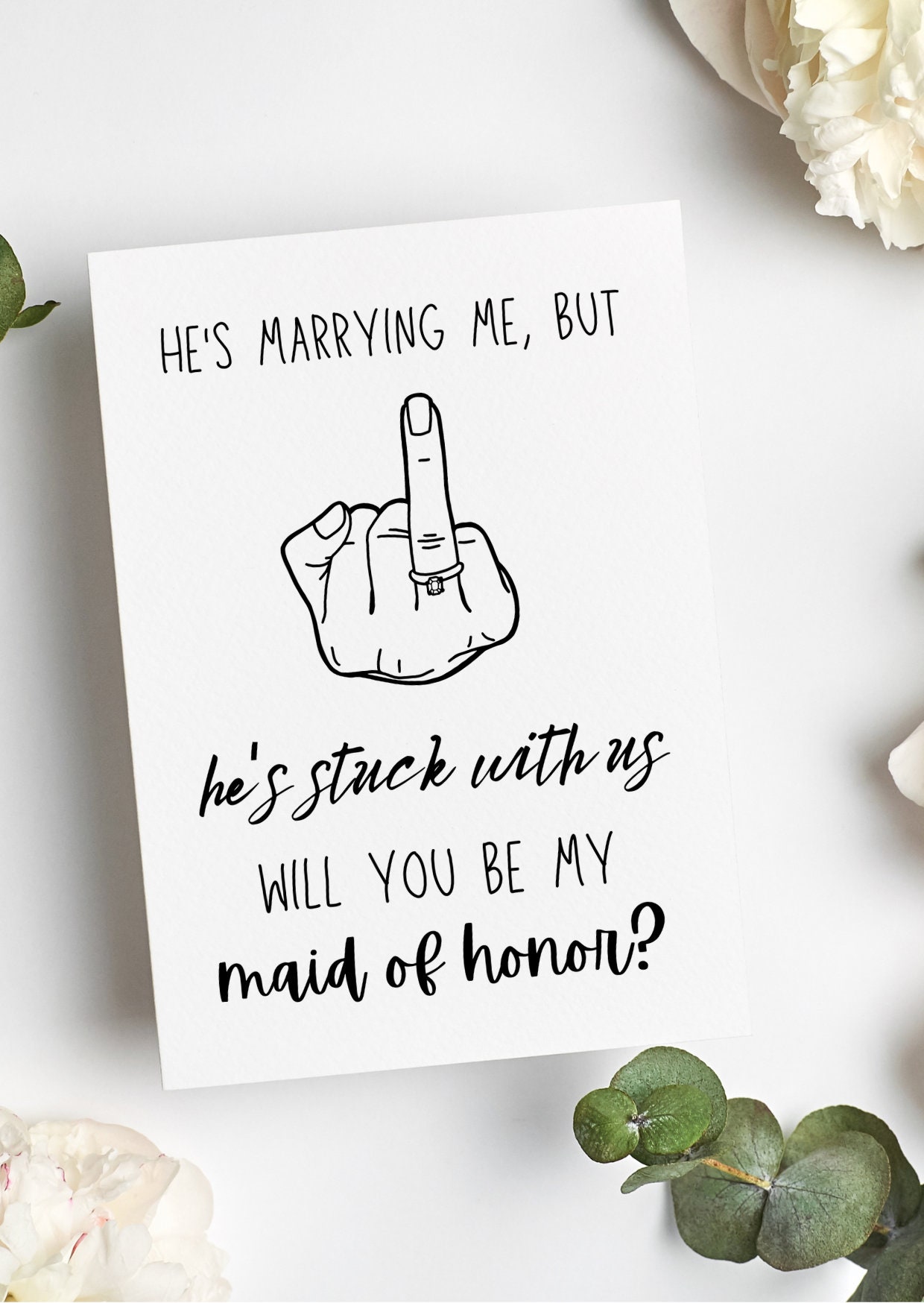 Will you be my maid of honor maid of honor box asking maid etsy