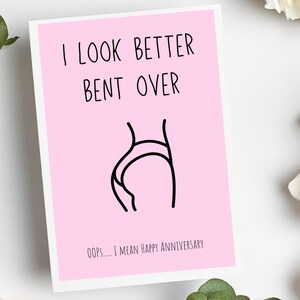 Geburtstagskarte für Ehemann | Geburtstagskarte Mann | Raunchy Geburtstagskarte | Geburtstagskarte für Freund | Freund-Geburtstags-Karte