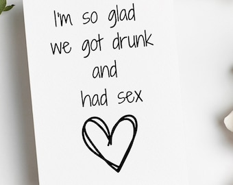 Dirty Anniversary Card | Raunchy Anniversary Card | Anniversary Card for Husband | Dirty Anniversary Card for Boyfriend Card | Card for Him