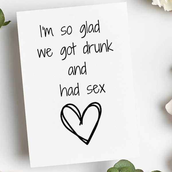 Dirty Anniversary Card | Raunchy Anniversary Card | Anniversary Card for Husband | Dirty Anniversary Card for Boyfriend Card | Card for Him