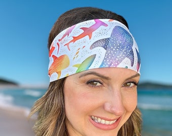 Dive Headband Whale Shark Headband Gift for Divers Nonslip Headband