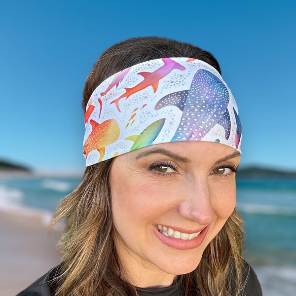 Dive Headband Whale Shark Headband Gift for Divers Nonslip Headband