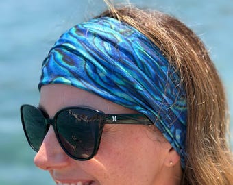 Dive Hair Wrap Neck Gaiter Sun Protection Neckwear Ocean Theme Hair Accessory Gift for Diver