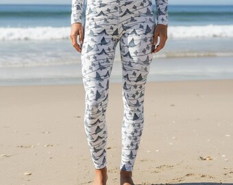 Eagle Ray Swim Leggings for Diving + Snorkeling + Swimming + Yoga