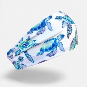Diadema de buceo con forma de tortuga marina / Antideslizante, apta para agua salada, protección solar UV.