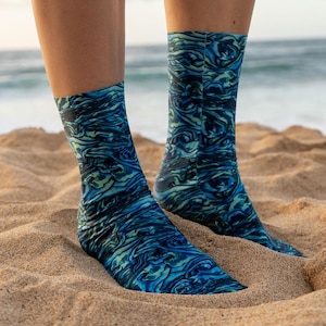 Abalone Dive Socks | Fin Socks for Snorkeling | UPF Sun Protection for Feet | Quick-dry Socks
