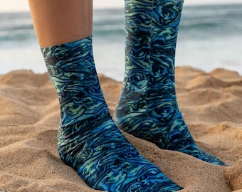 Abalone Dive Socks | Fin Socks for Snorkeling | UPF Sun Protection for Feet | Quick-dry Socks