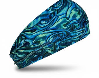 Abalone Scuba Diving Headband | Non-slip, Saltwater Resistant, UV Protection, Quick Dry