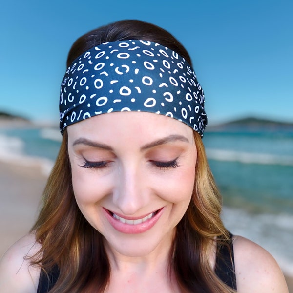 Stretchy Headband for SCUBA Divers Spotted Eagle Ray Nonslip Headband Gift for Divers