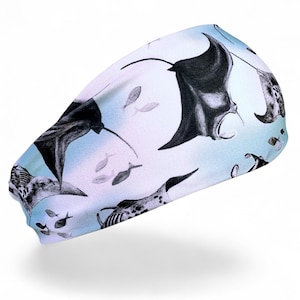 Opaska do nurkowania Manta Ray SCUBA Diver | Antypoślizgowa, odporna na blaknięcie, z ochroną UV, szybkoschnąca | Sporty wodne, nurkowanie z rurką, pływanie, nurkowanie