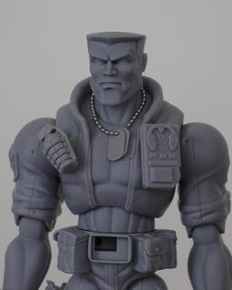 Small Soldiers Chip Hazard Life-size 3D Printed Figure - Etsy