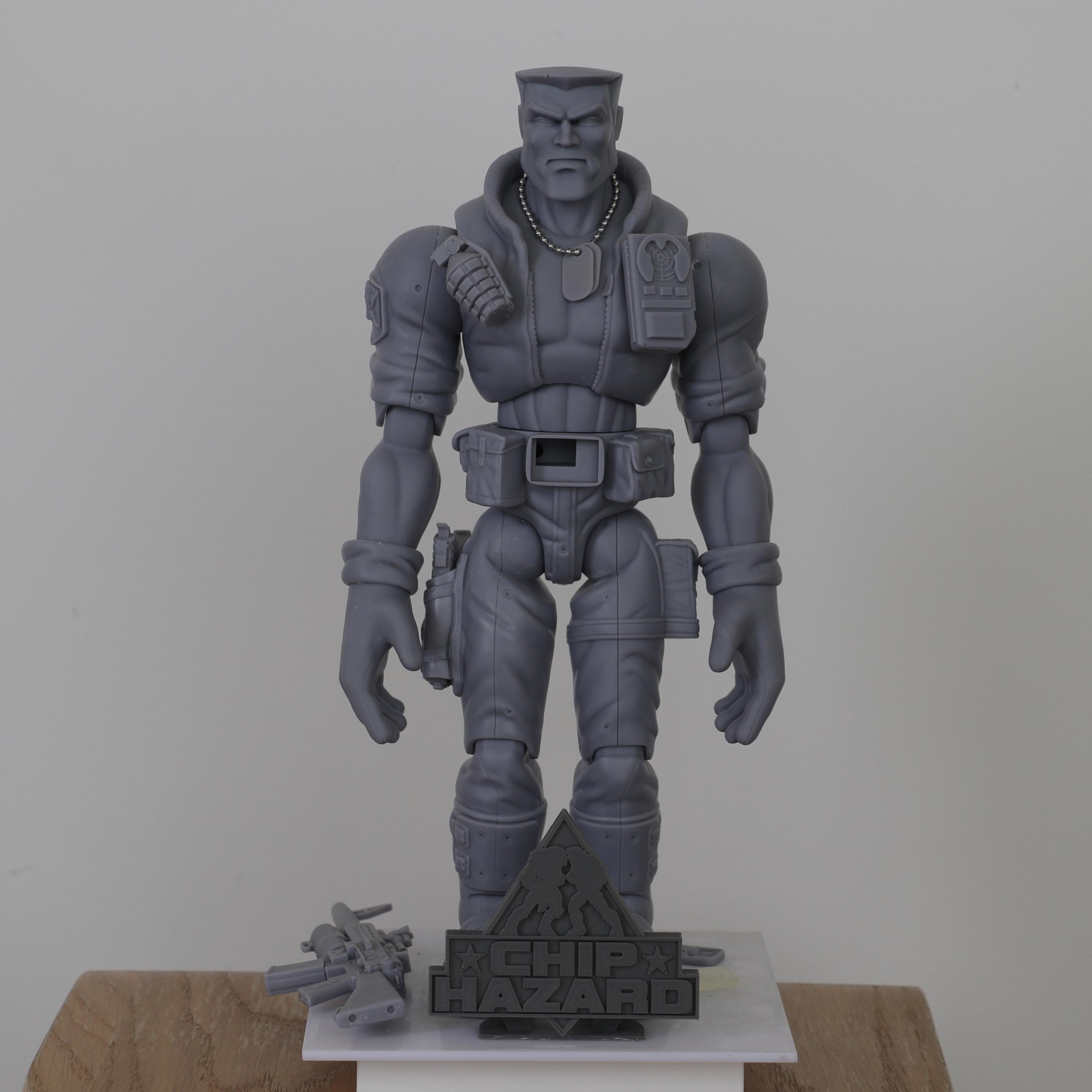 スモールソルジャーズ チップハザード 等身大3Dプリントフィギュア