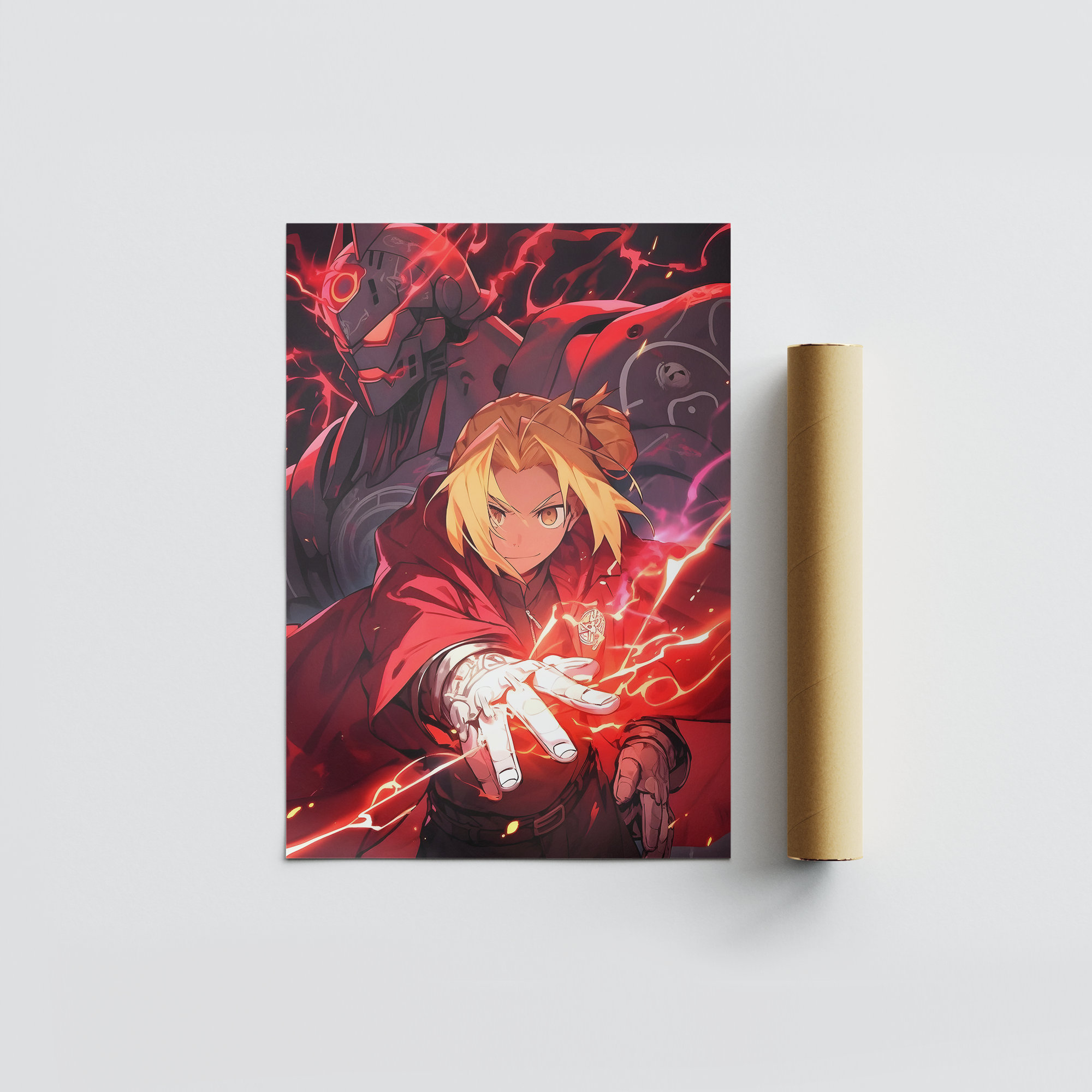 anime kakegurui ' Poster, picture, metal print, paint by Branden