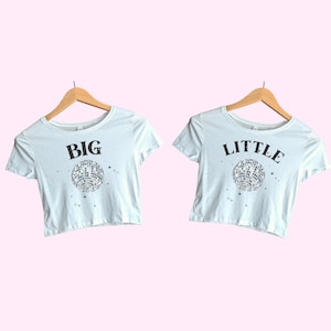 Big Little Reveal Disco Baby Tee a tema, Sorority Reveal Shirts, Disco Big Little Themes