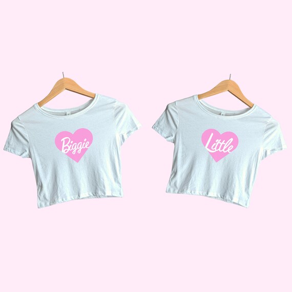 Big Little Reveal Barbie Themed Baby Tee, Sorority Big/Little Reveal Shirts, Barbie Big Little Theme Shirts, Sorority Big Little Shirt