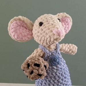 PDF Crochet PATTERN: Cookie the Mouse