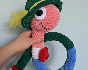 PDF Crochet PATTERN: Lowly Worm