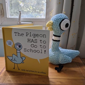 PDF Crochet PATTERN: Mo the Pigeon