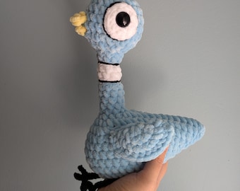 PDF Crochet PATTERN: Mini Mo the Pigeon