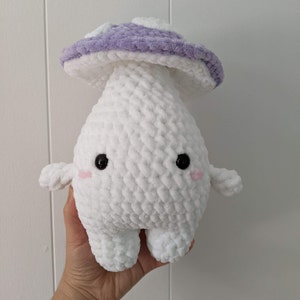 PDF Crochet PATTERN: Wetfoot the Mushroom