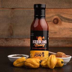Karolina Honey BBQ Sauce, Grilling Sauce, Cooking Sauce, All Natural, No Preservatives, No MSG, Gluten Friendly