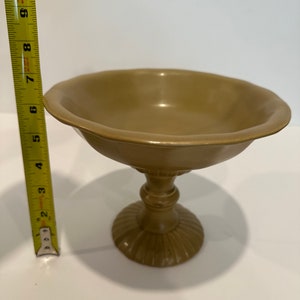Vintage Redwing Pottery Pedestal Compote Candy Dish m-5008