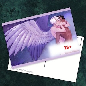 Claiming | DOROSŁY 18+ | Ręcznie robiona pocztówka | Drarry | HP