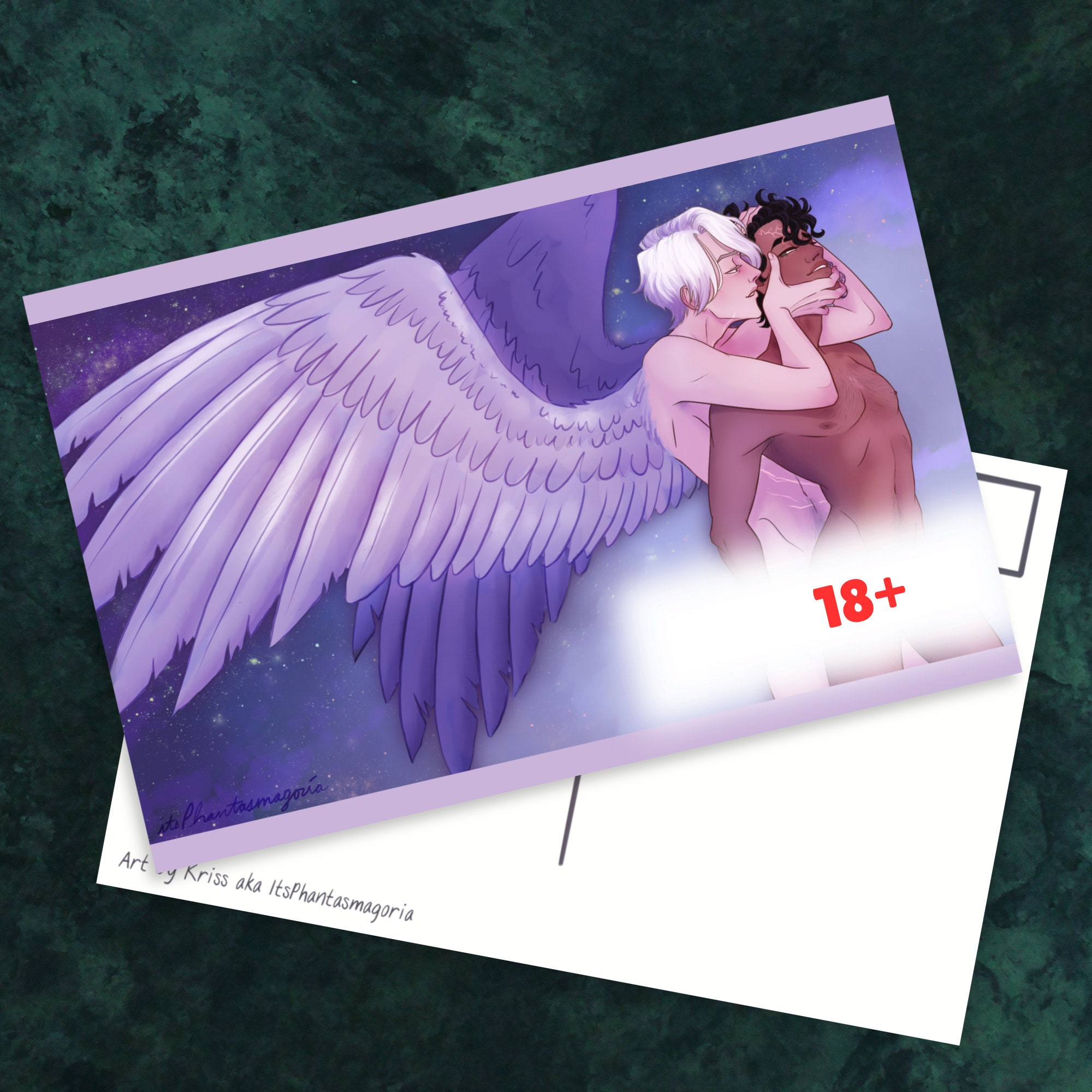 Claiming | ADULT 18+ | Handmade Postcard | Drarry | HP