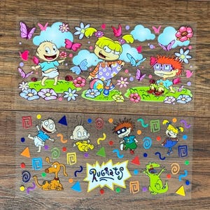 UV DTF cup wrap for 16oz libbey glass