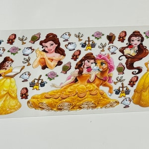 Princess UV DTF cup wrap for 16oz libbey glass