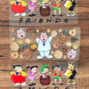 UV DTF cup wrap for 16oz libbey glass