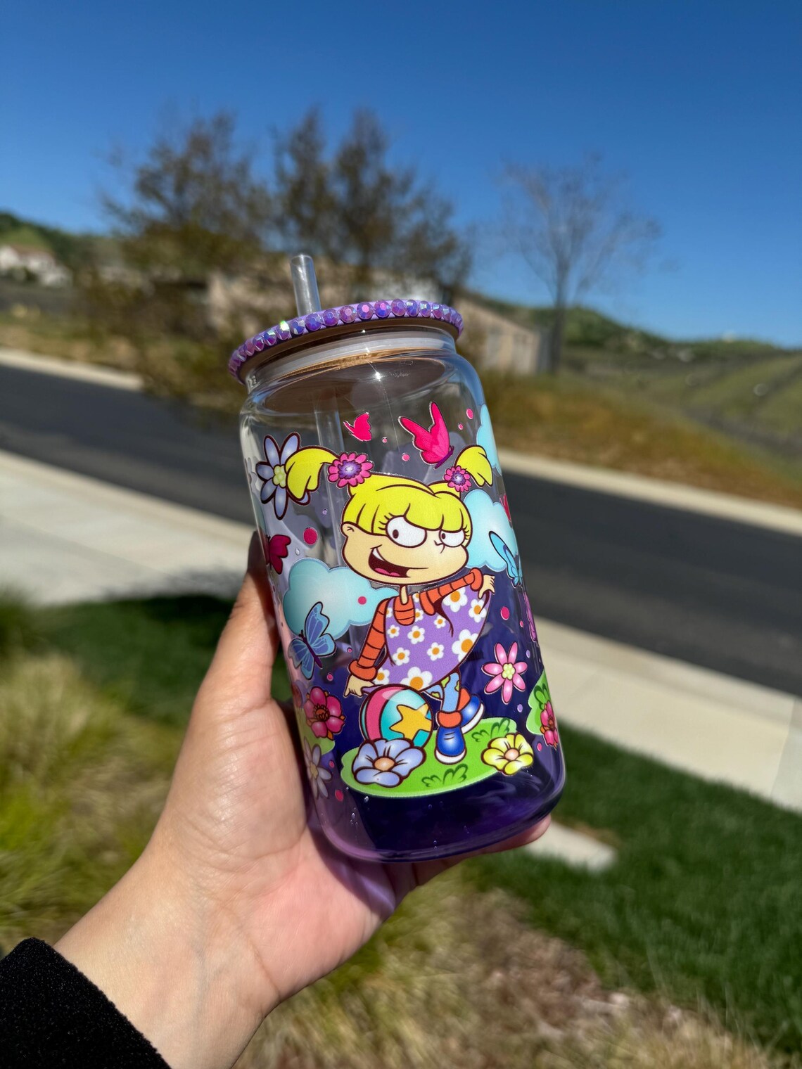 UV DTF Cup Wrap for 16oz Libbey Glass - Etsy