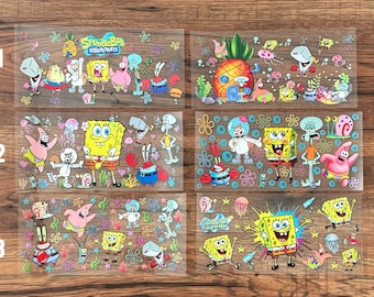 UV DTF cup wrap for 16oz libbey glass