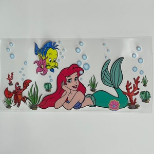 Princess UV DTF cup wrap for 16oz libbey glass