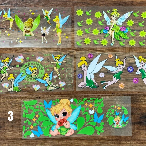 UV DTF cup wrap for 16oz libbey glass