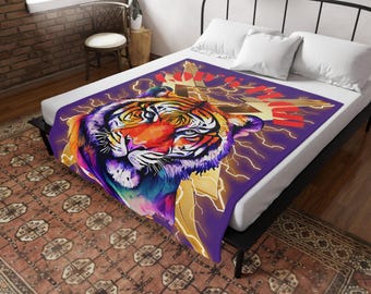 Couverture polaire en peluche