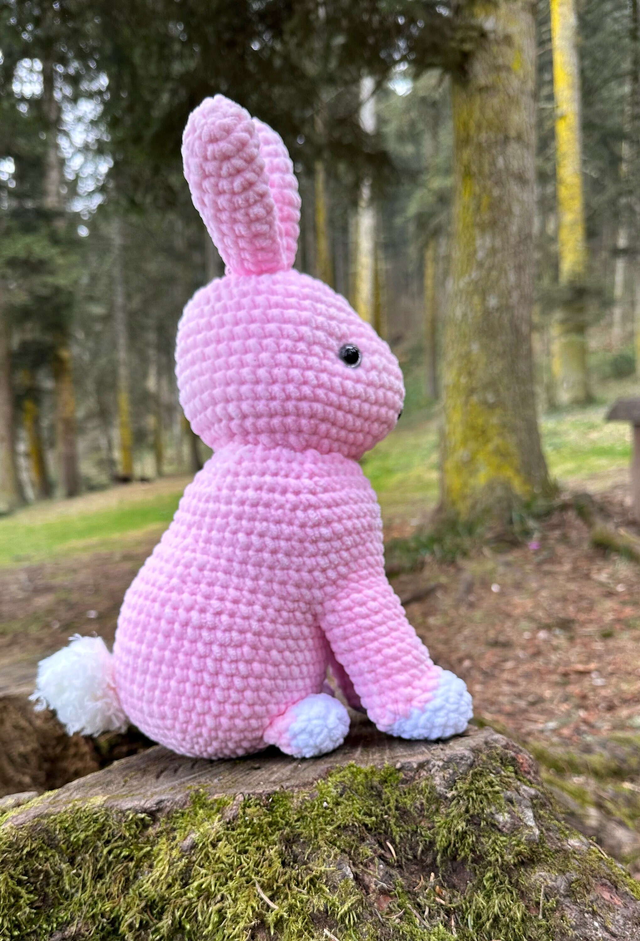 Realistic Bunny Crochet Pattern, Easter Rabbit Crochet Pattern Large ...