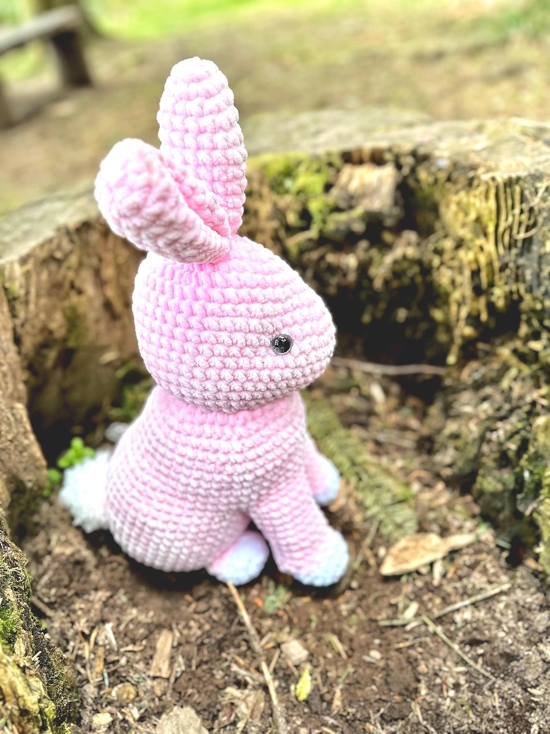 Realistic Bunny Crochet Pattern, Easter Rabbit Crochet Pattern Large ...