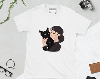 Cat Short-Sleeve Unisex T-Shirt