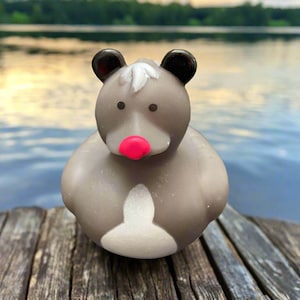 Skunk Rubber Duck Cruise Ducks Kids Bath Toys Stress Relief Debugging Rubber Ducky Ducking Birthday Gift for Rubber Duck Collector