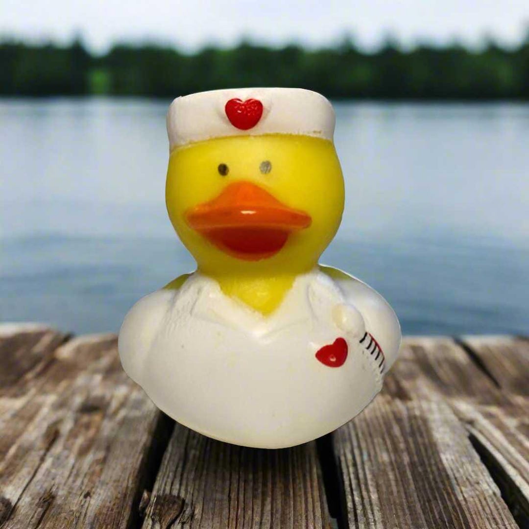 thumbnail image 2 of Oriental Trading Nurse Rubber Duckies - 12 Pieces - Toys For Kids Ages 5-12 2 of 5