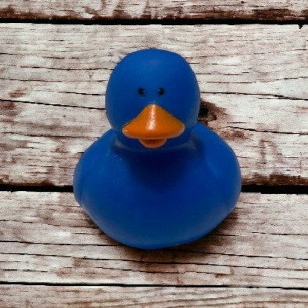 All Blue Rubber Duck - Cruise Ducks - Ducky - Kids Toys - Bath Toys - Quack