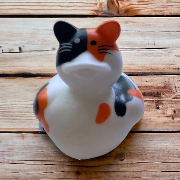 Cat Calico Rubber Ducky - Cruise Ducks - Ducky-Kids Toys-Bath Toys