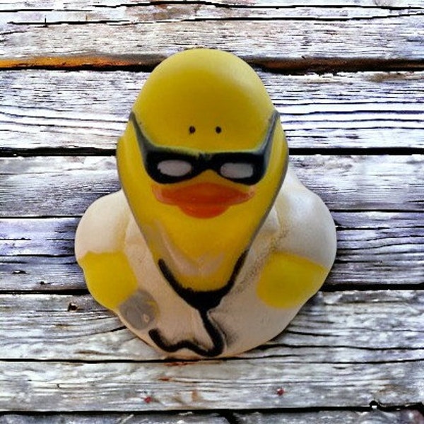 Doctor Charles Rubber Duck - Cruise Ducks - Ducky - Kids Toys - Bath Toys - Quack