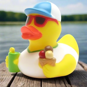 Vacation Kid Rubber Duck Cruise Ducks Kids Bath Toy Stress Relief Debugging Rubber Ducky Ducking Birthday Gift Vacation Rubber Duck