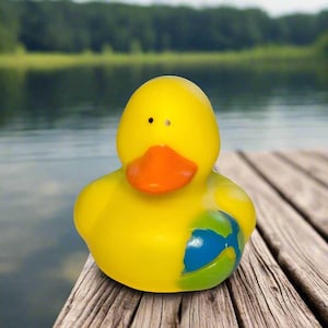 Beach Volley Ball Rubber Duck Cruise Ducks Kids Bath Toys Stress Relief Debugging Rubber Ducky Ducking Birthday Gifts Duck of the Month