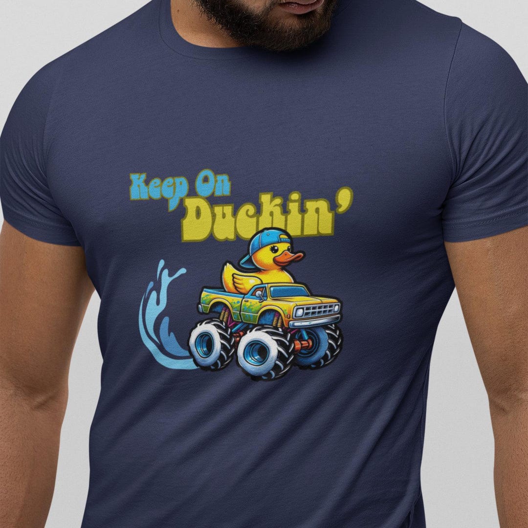 Rubber Duck Tshirt Adult Unisex Tshirt Back to School Rubber Duck