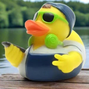 Trendsetter Rubber Duck Cruise Ducks Kids Bath Toy Stress Relief Debugging Rubber Ducky Ducking Birthday Gift for Teen Rubber Duck