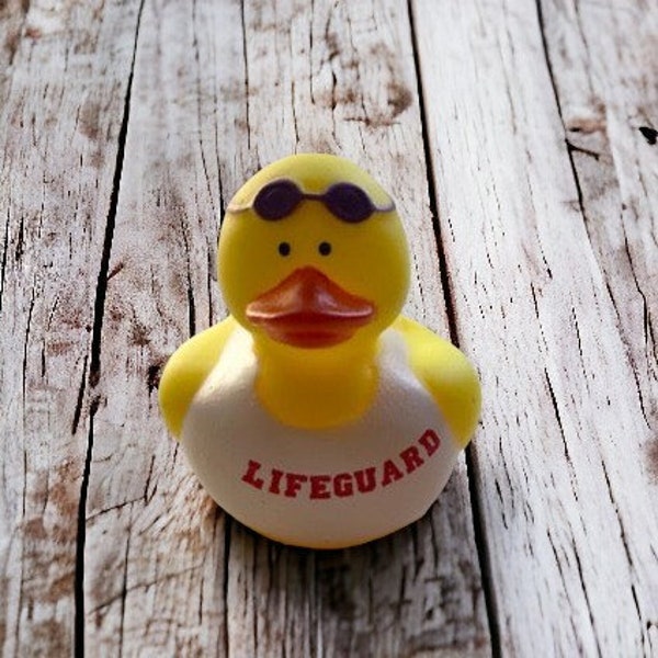 Lifeguard Boy Rubber Duck - Jeep Ducks - Cruise Ducks - Ducky - Kids Toys - Bath Toys - Quack