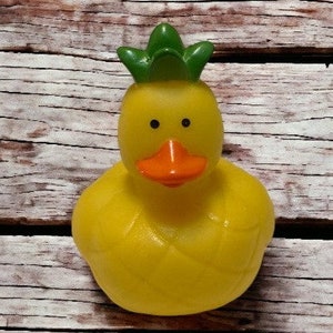 Pineapple Rubber Duck - Cruise Ducks - Ducky - Kids Toys - Bath Toys - Quack